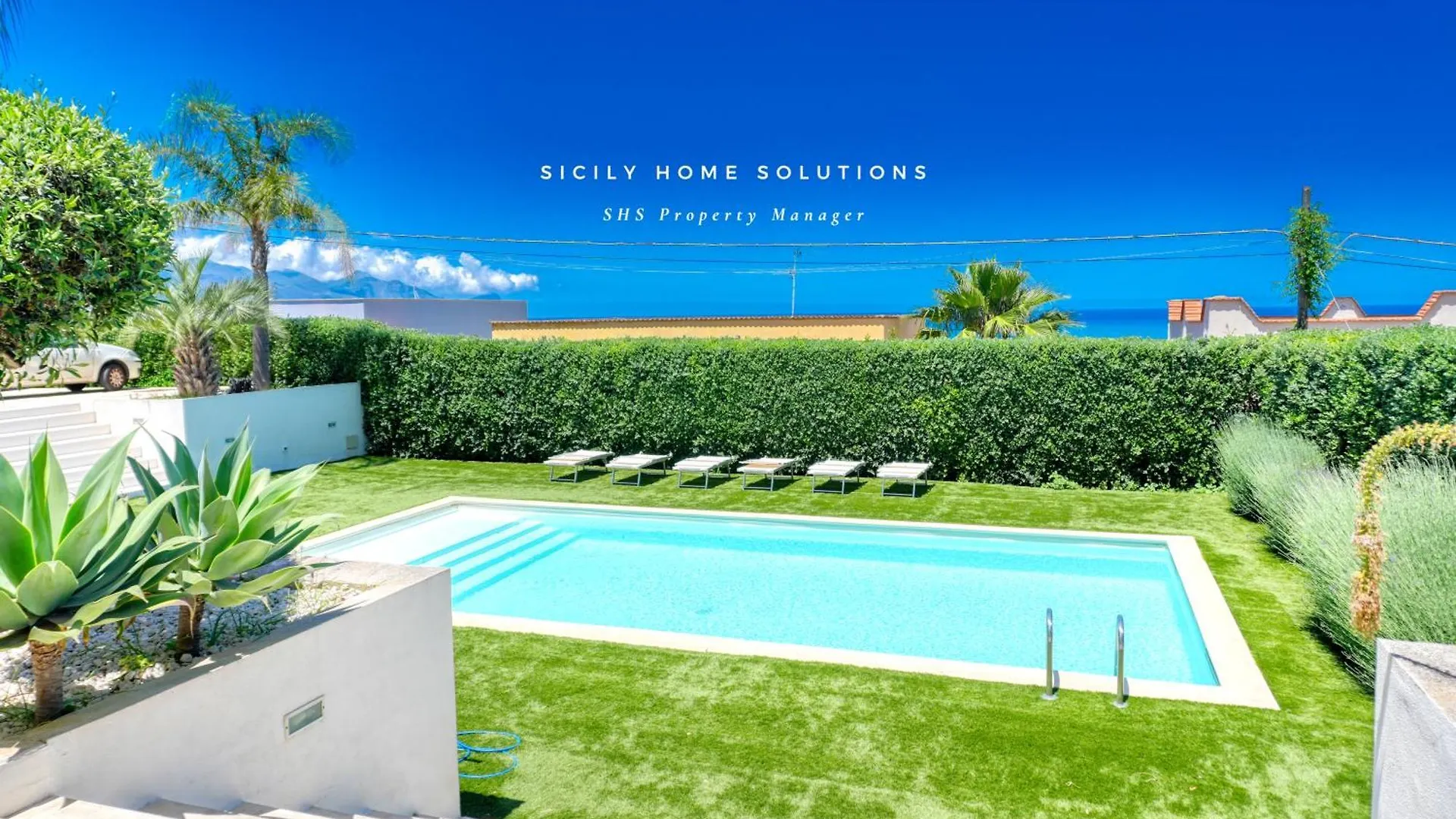 Oasi Elegante Piscina Di Lusso - Vista Panoramica By Sicily Home Solutions ألكامو 0*,