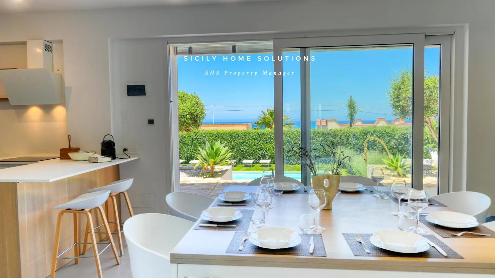 Oasi Elegante Piscina Di Lusso - Vista Panoramica By Sicily Home Solutions ألكامو